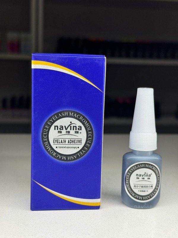 Producto - PESTAÑAS: PELO X PELO PEGAMENTO - "NAVINA" AZUL 1-3 SEG