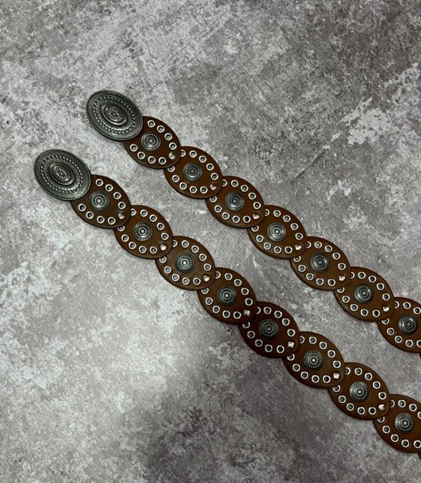 Producto - FAJA TACHAS/HEBILLA CHOCOLATE