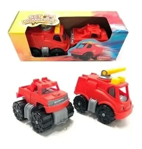 Producto - CAMION BOMBERO X 2U EN CAJA DURAVIT