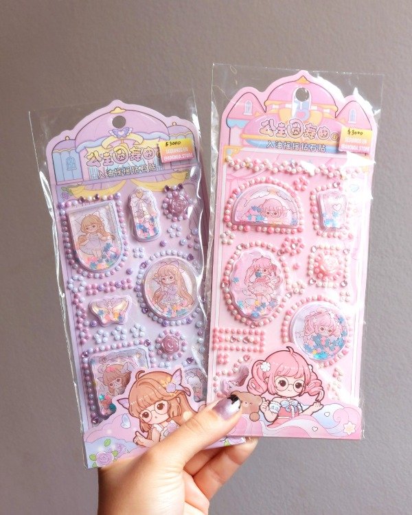 Producto - STICKERS PERLAS + RELIEVE + GLITTER