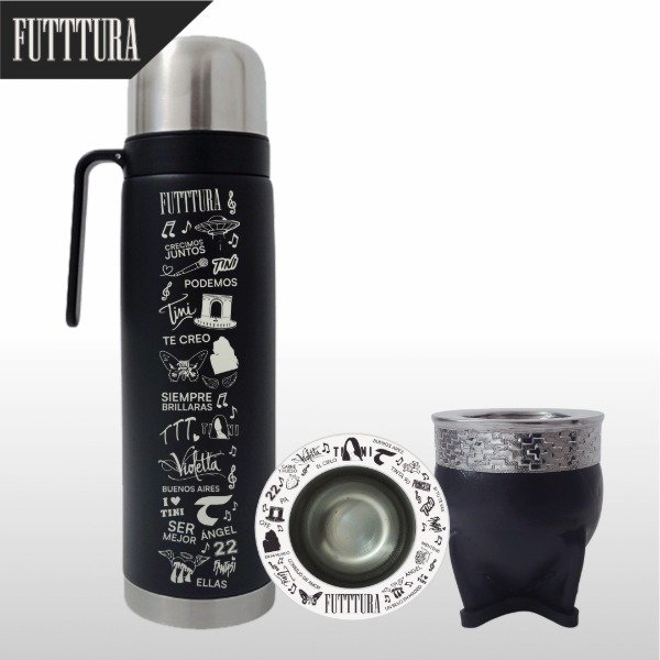 Producto - SET MATE FUTTTURA PERSONALIZADO + TERMO MEDIA MANIJA FUTTTURA - 6