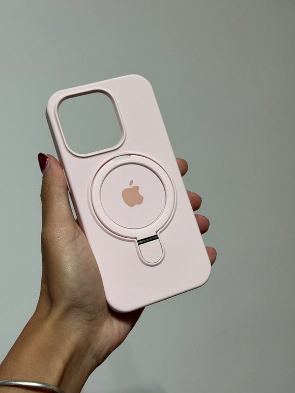 Producto - MAGSAFE CASE CON ANILLO ROSA