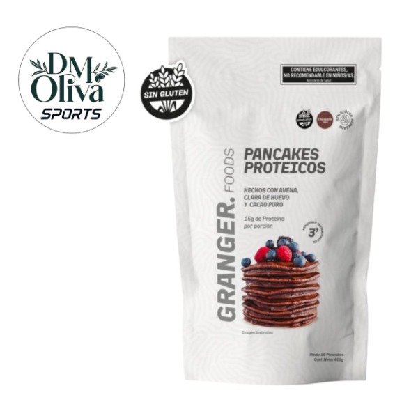 Producto - Pancakes Proteicos CHOCOLATE x 450g - Sin T.A.C.C.- GRANGER