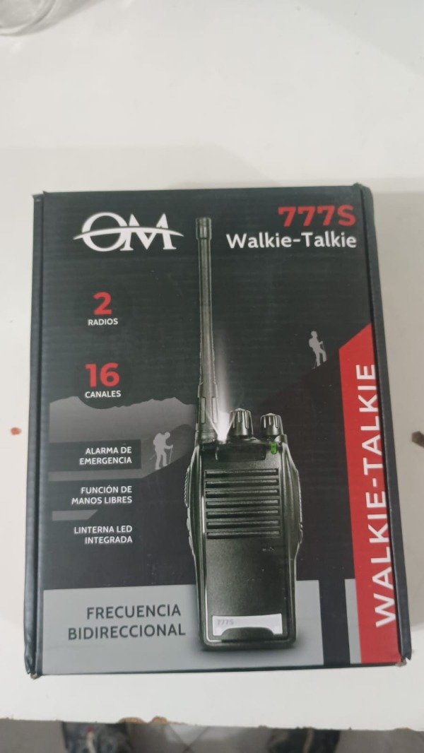 Producto - WALKIE TALKIE X 2 MUY BUEN RANGO PERIMETRAL