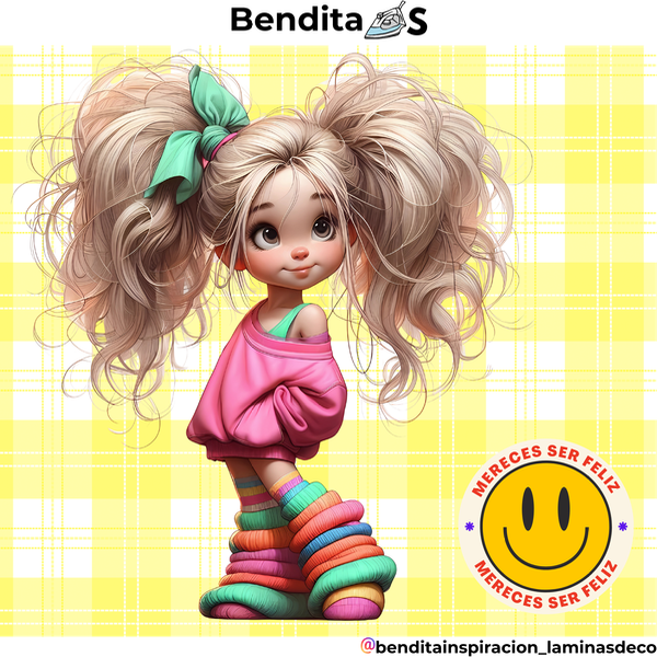 Producto - Bendita Sublimación 104 Mereces ser feliz