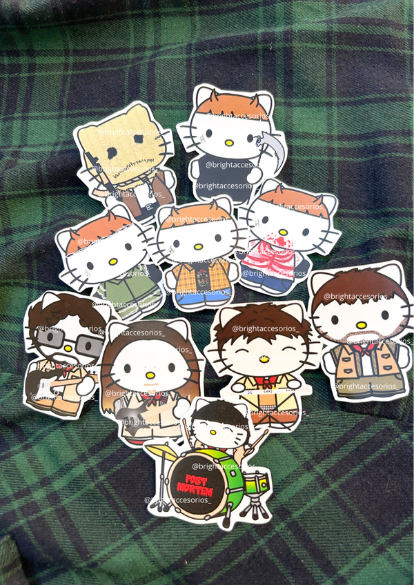 Producto - Stickers Post Mortem (Completo)