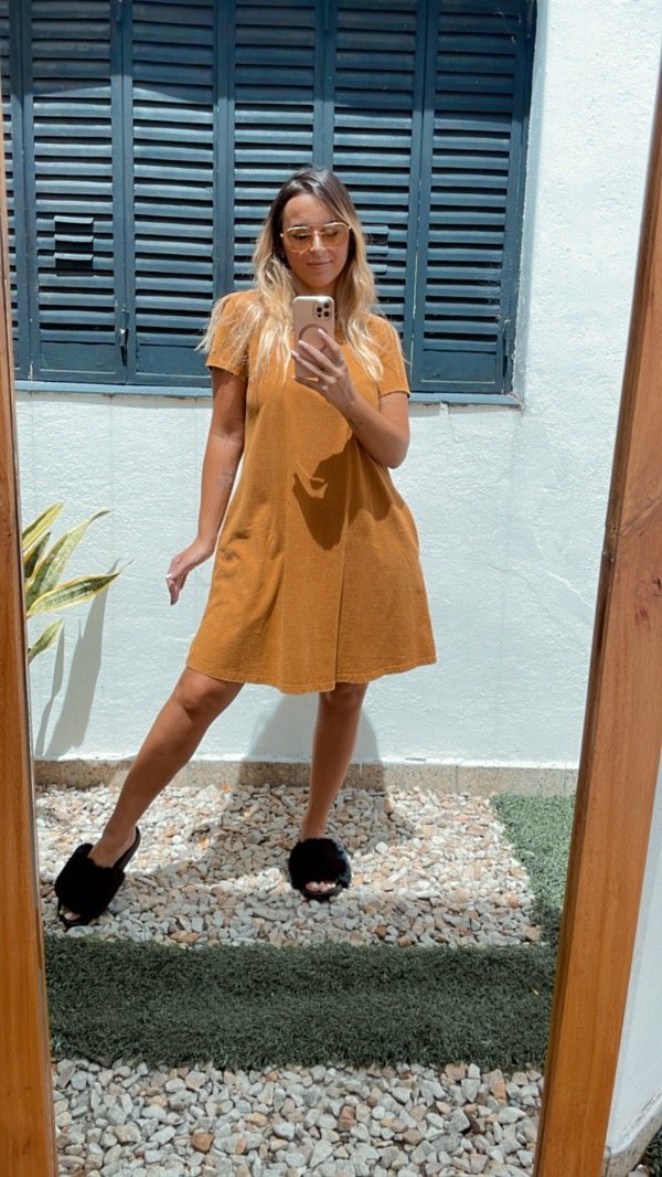 Producto - Vestido Batik mostaza