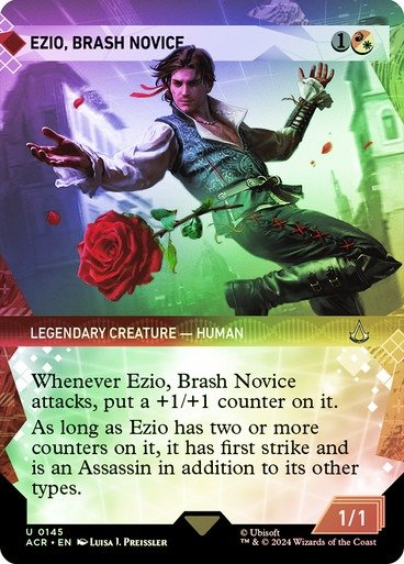 Producto - Ezio, Brash Novice Showcase Foil  Assassin's Creed