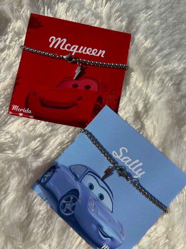 Producto - Pulseras Mcqueen y Sally