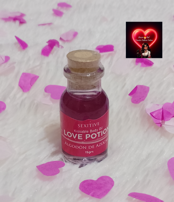Producto - Aceite de Masajes Mini Love Potion Algodón de Azúcar