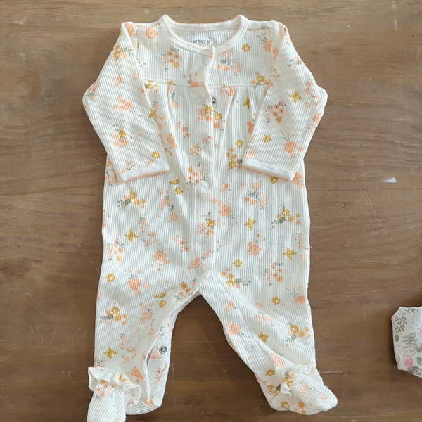 Producto - Enterito Carters Waffle Flores 3M