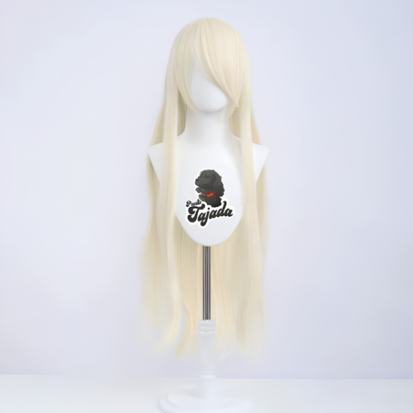 Producto - Peluca Rubia Claro 100cm
