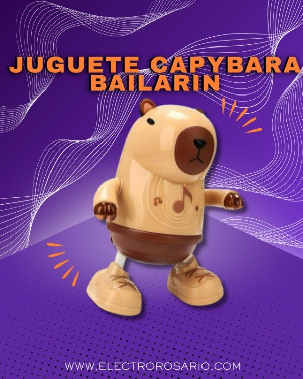 Producto - JUGUETE CAPYBARA BAILARIN