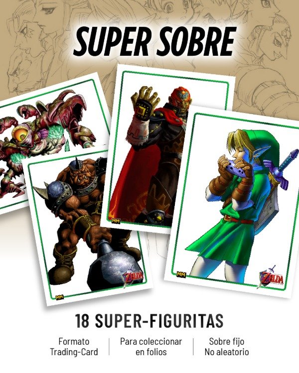 Producto - Super Sobre (Artístico) / Zelda Ocarina Of Time (1) - 2