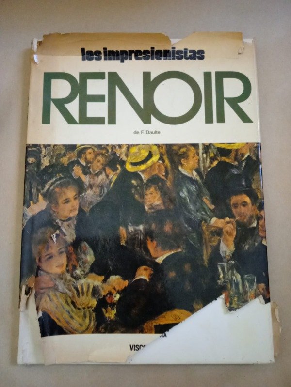 Producto - Los impresionistas Renoir - F. Daulte - Viscontea 1975 Tapa dura - 0