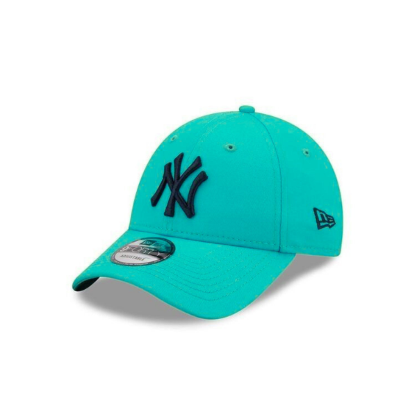 Producto - Gorra NY Turquesa y Logo Negro