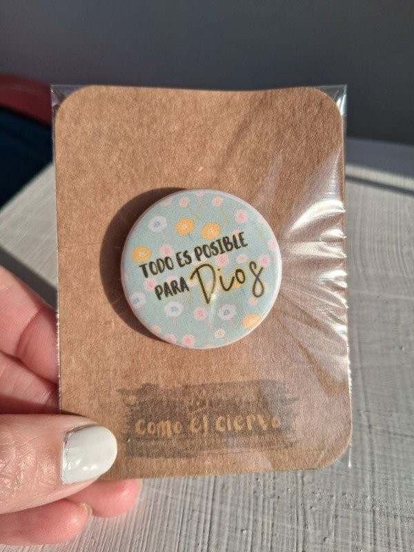 Producto - Pin - Todo es posible