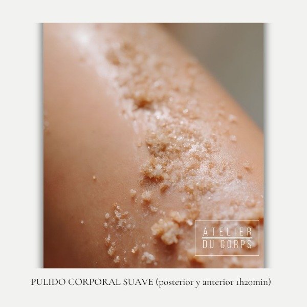 Producto - Pulido corporal suave (anterior y posterior) 1h20min