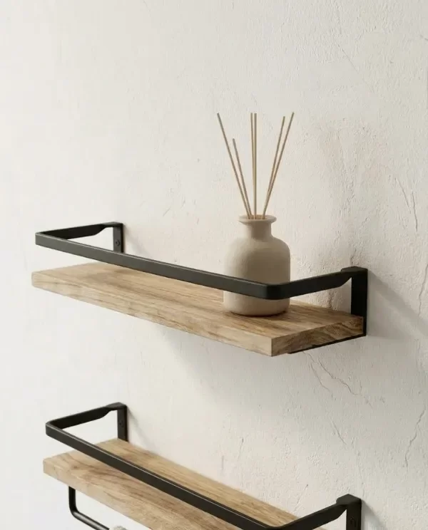 Producto - Set x 2 Estantes con Barral Bruk - 1