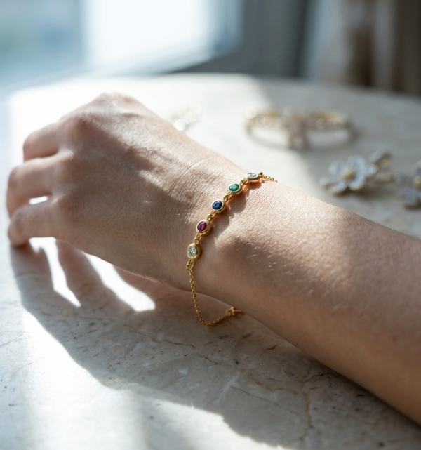 Producto - Pulsera colores golden