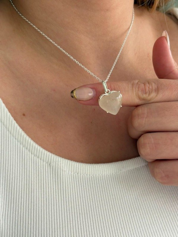 Producto - Collar Cuarzo Rosa - 1