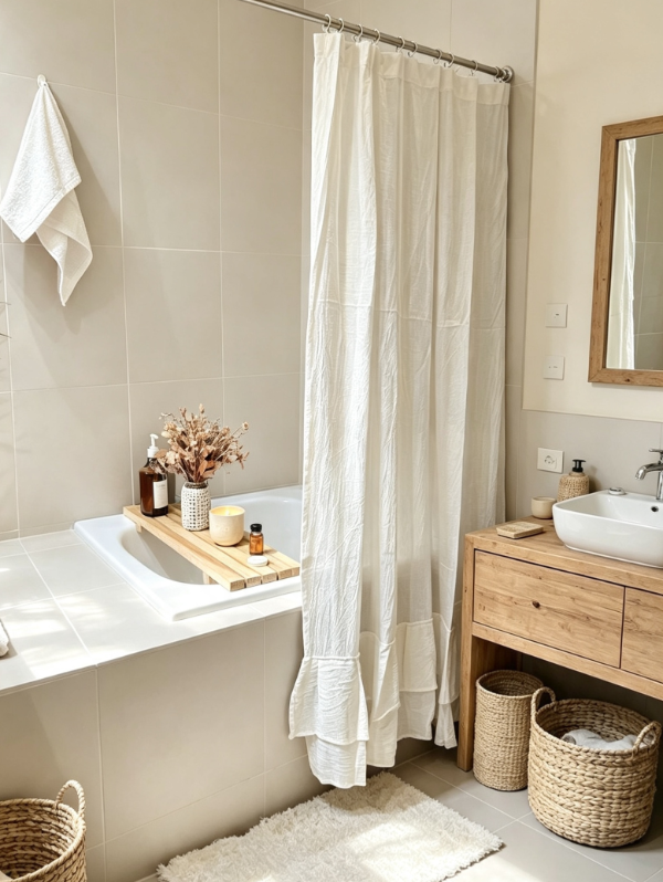 Producto - Cortina de Baño Bruma - 1