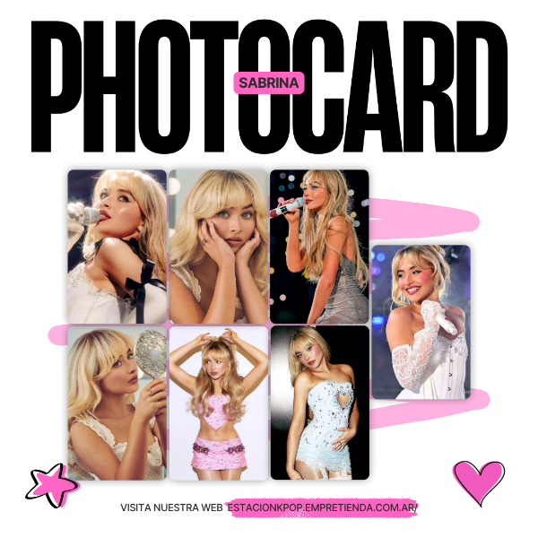 Producto - SET PHOTOCARDS SABRINA