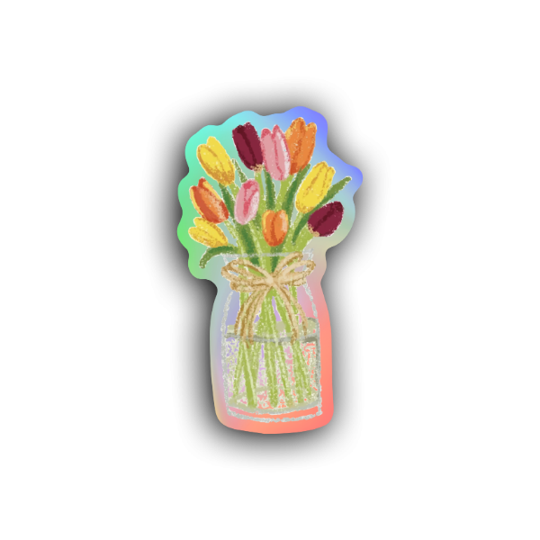 Producto - tulipanes - holográfico