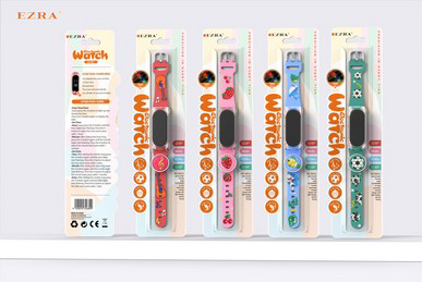 Producto - Reloj Infantil Con Diseños Surtidos Metalizado Digital EZ-B07.