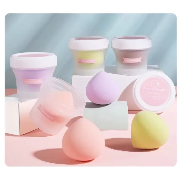 Producto - ESPONJA DE MAQUILLAJE CON SOPORTE DE VASO