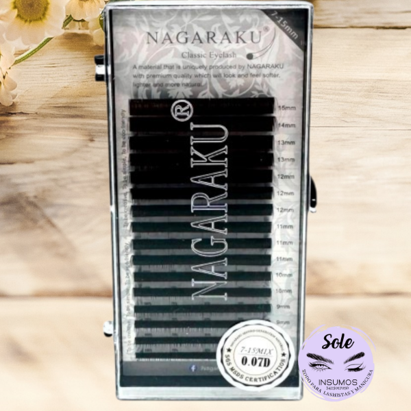 Producto - PESTAÑAS NAGARAKU MIX 0.07D