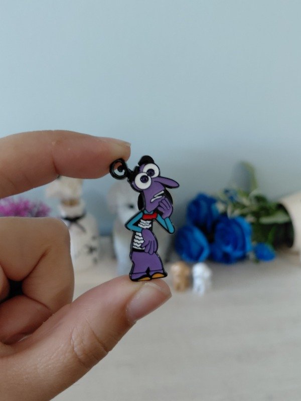 Producto - Pin metalizado - Miedo de Intensamente #0959