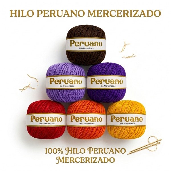 Producto - Hilo Peruano ovillado x 100g Salmón 9. - 0