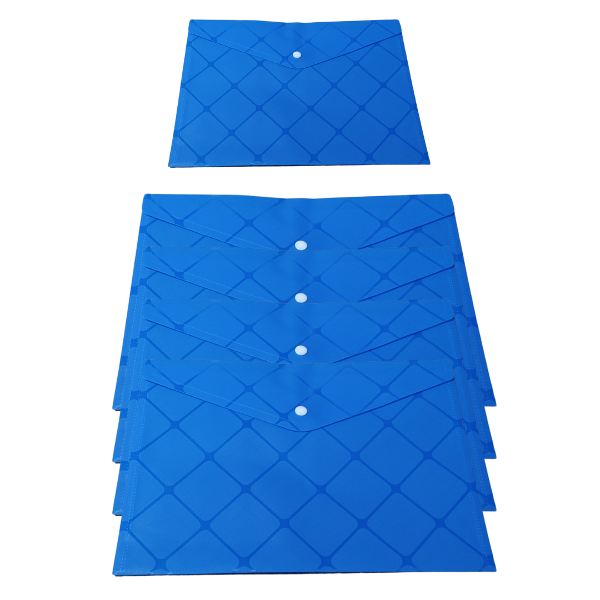 Producto - Sobre Plastico A4 Con Boton Estampado Rombos - 2