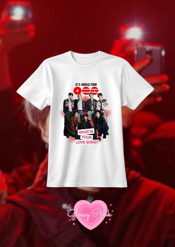 Producto - Remera BTS Tour - DTF
