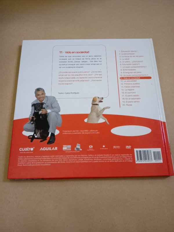Producto - El encantador de perros #11 - Carlos Rodríguez - Aguilar 2009 Libro + DVD - 1