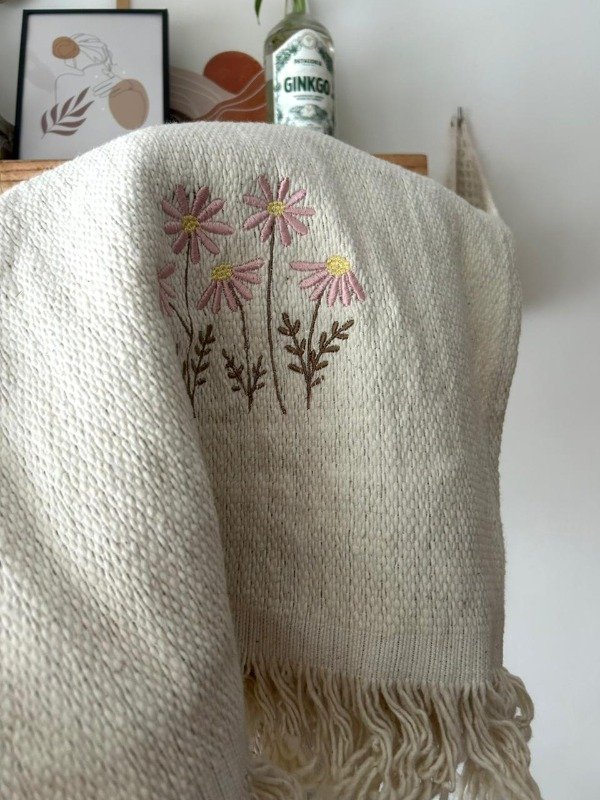 Producto - Manta tejida de algodón Silvestre