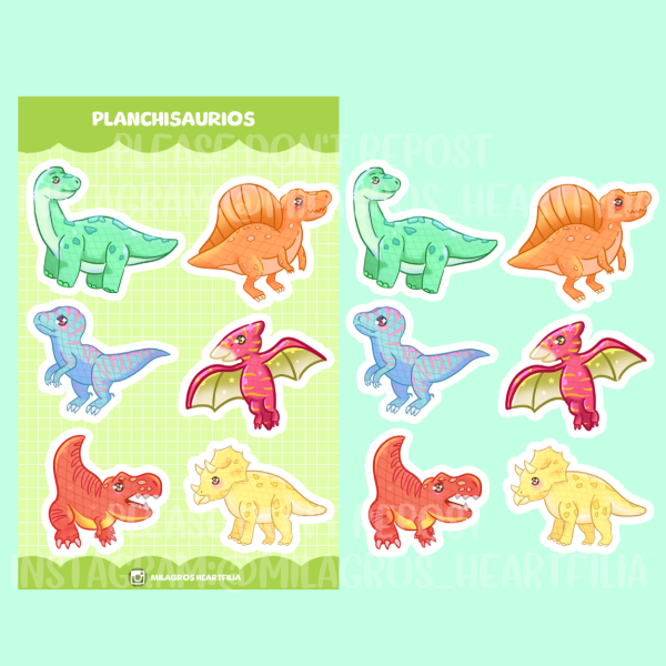 Producto - Plancha "Planchisaurios"