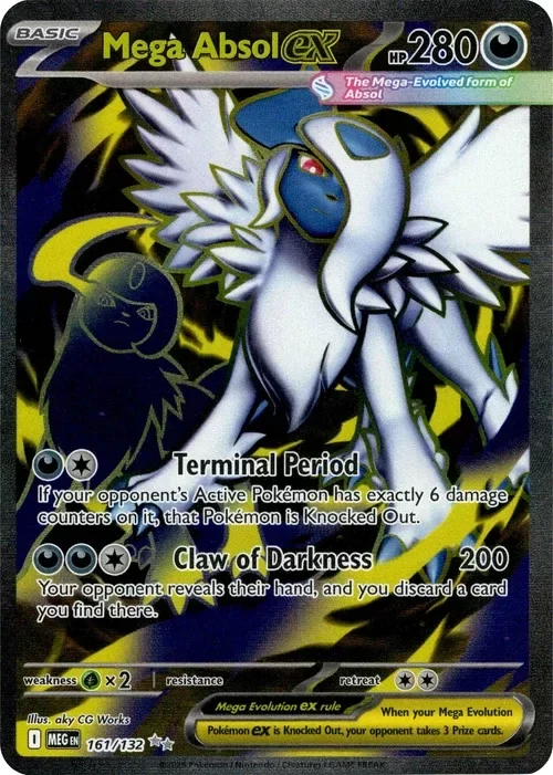 Producto - Mega Absol ex - 161/132 - Mega Evolution - Holo