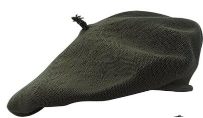 Producto - Boina De Hilo Gris Vuelo 32 Cm Medida Unica Elastizada