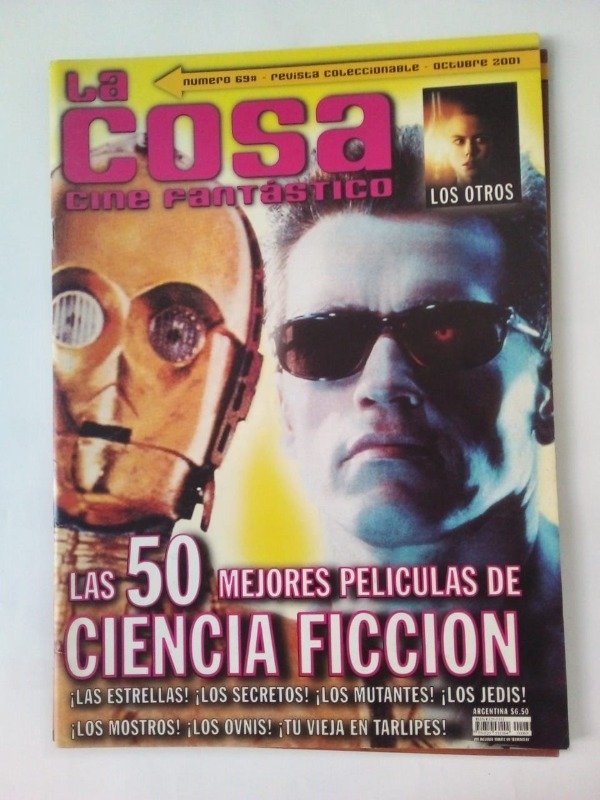 Producto - La Cosa #69 - Octubre 2001 - Las 50 mejores películas de ciencia ficción