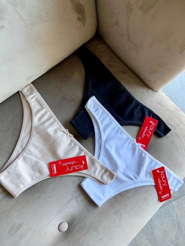 Producto - PACK X3 VEDETINA BASICA ALGODON