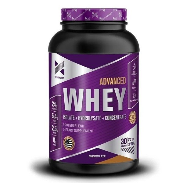 Producto - Suplemento En Polvo Xtrenght Whey Advanced Proteínas sabor Chocolate x 907g