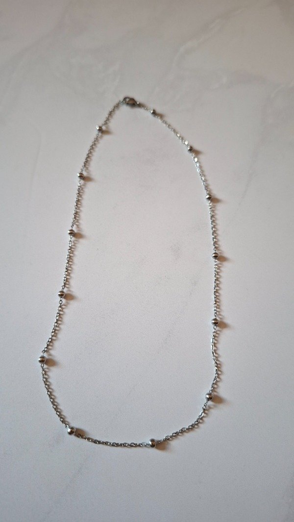 Producto - Cadena de acero quirúrgico pelotitas III