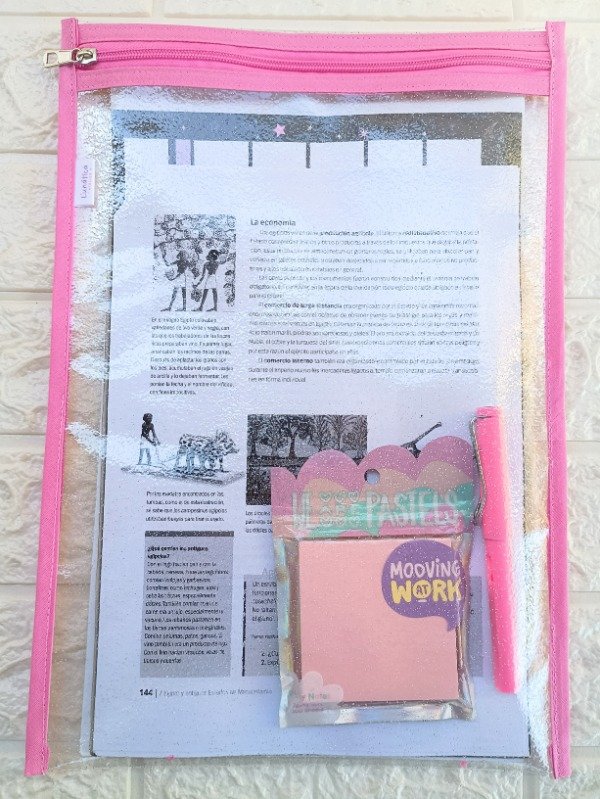 Producto - Sobre Cristal Grande Glitter Oficio Rosa Dior