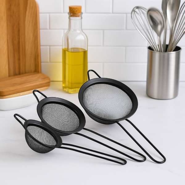 Producto - SET COLADOR X3 NEGROS