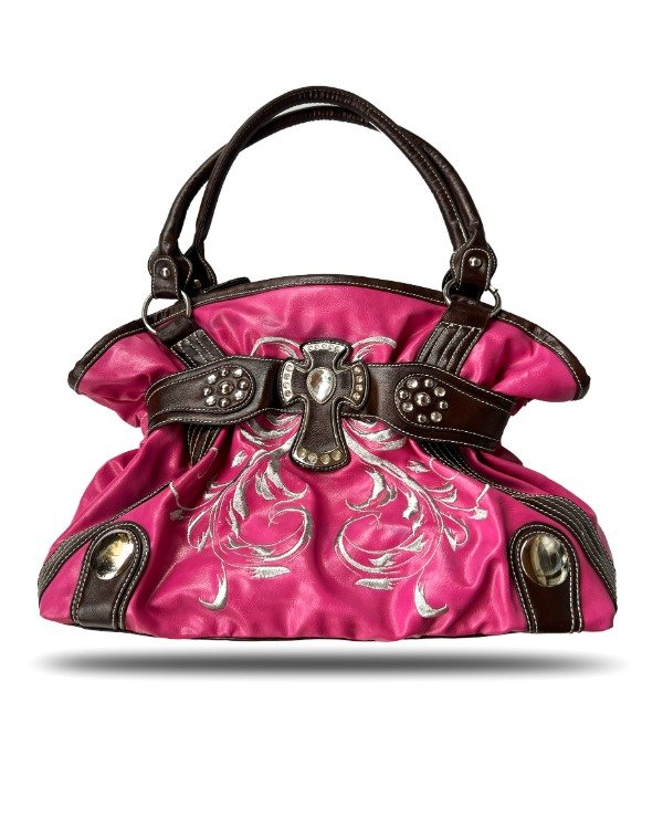 Producto - Cartera fucsia y2k cruz