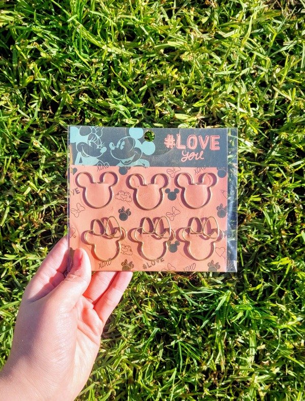 Producto - Clips Mickey y Minnie c/forma x6 Mooving
