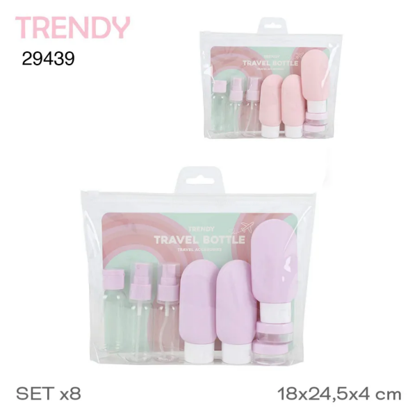 Producto - Set porta líquidos Trendy - LILA - 0