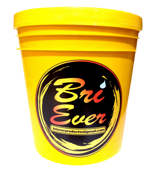 Producto - Balde para Lavado de 10 Lts con Tapa Hermética - Amarillo